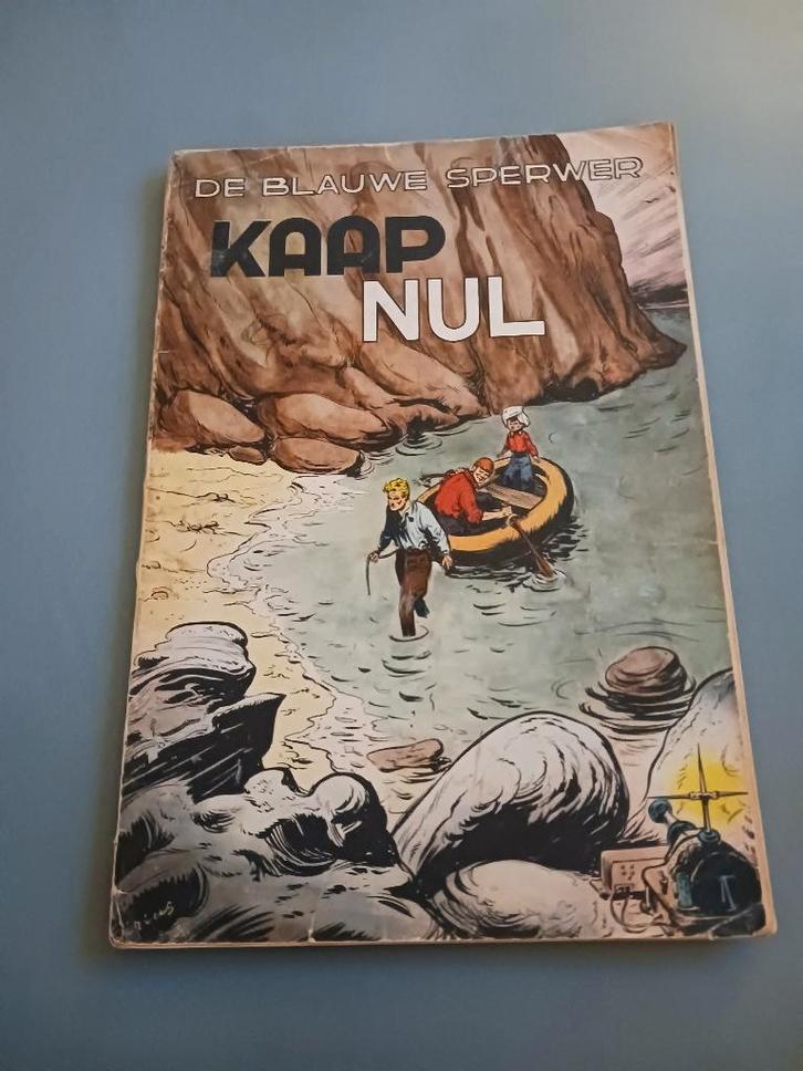 Blauwe Sperwer, Kaap Nul, 1ste druk, goede staat, Boeken, Stripverhalen, Ophalen of Verzenden