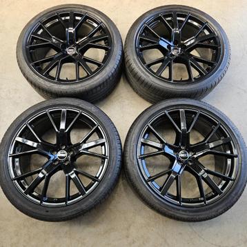 22 inch Originele AUDI Q7 4M Zomerwielen Zwart Gepoedercoat beschikbaar voor biedingen