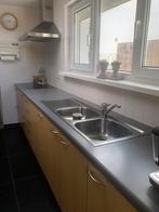 Keuken te koop, Huis en Inrichting, Keuken | Complete keukens, Ophalen, Gebruikt, Bruin, Dubbelwandige keuken