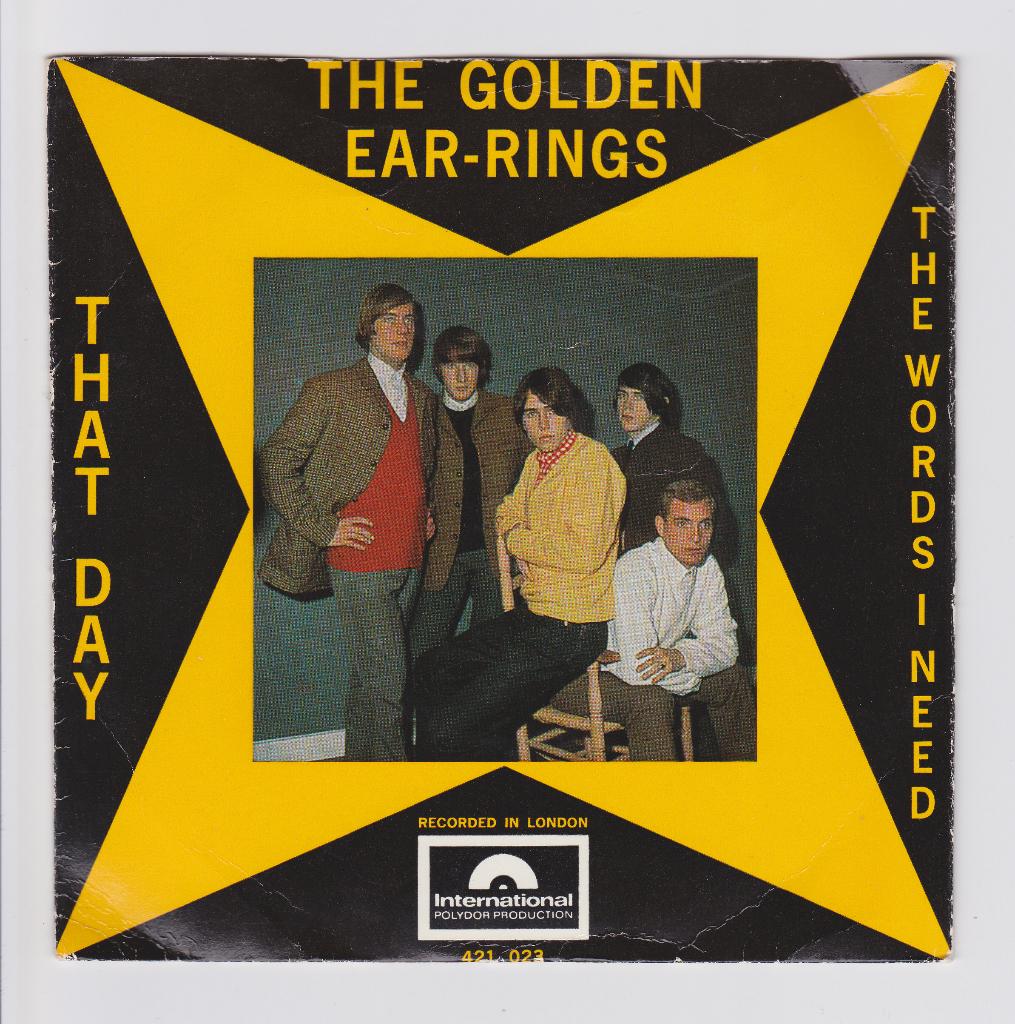 Ep The Golden Ear-Rings " That Day " Nederland press, Cd's en Dvd's, Vinyl | Rock, Gebruikt, Poprock, Overige formaten, Ophalen of Verzenden