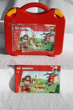 Lego Juniors set 10685 Brandweerkoffer uit 2015 compleet, Ophalen of Verzenden, Bouwen, Zo goed als nieuw