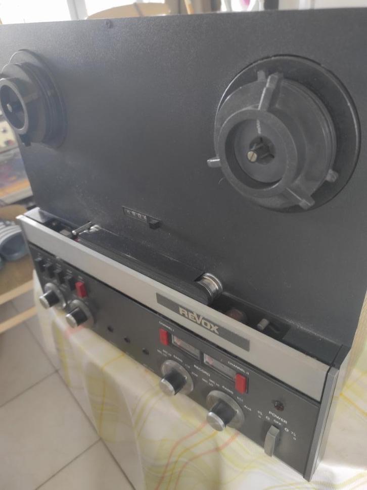 REVOX A77 bandopnemer.PERFECTE staat.Met adaptors., Audio, Tv en Foto, Bandrecorder, Bandrecorder, Ophalen