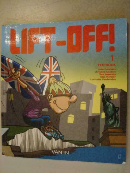 20. Lift-Off! 1 Textbook 2004 Van In, Livres, Livres scolaires, Comme neuf, Anglais, Secondaire, Envoi