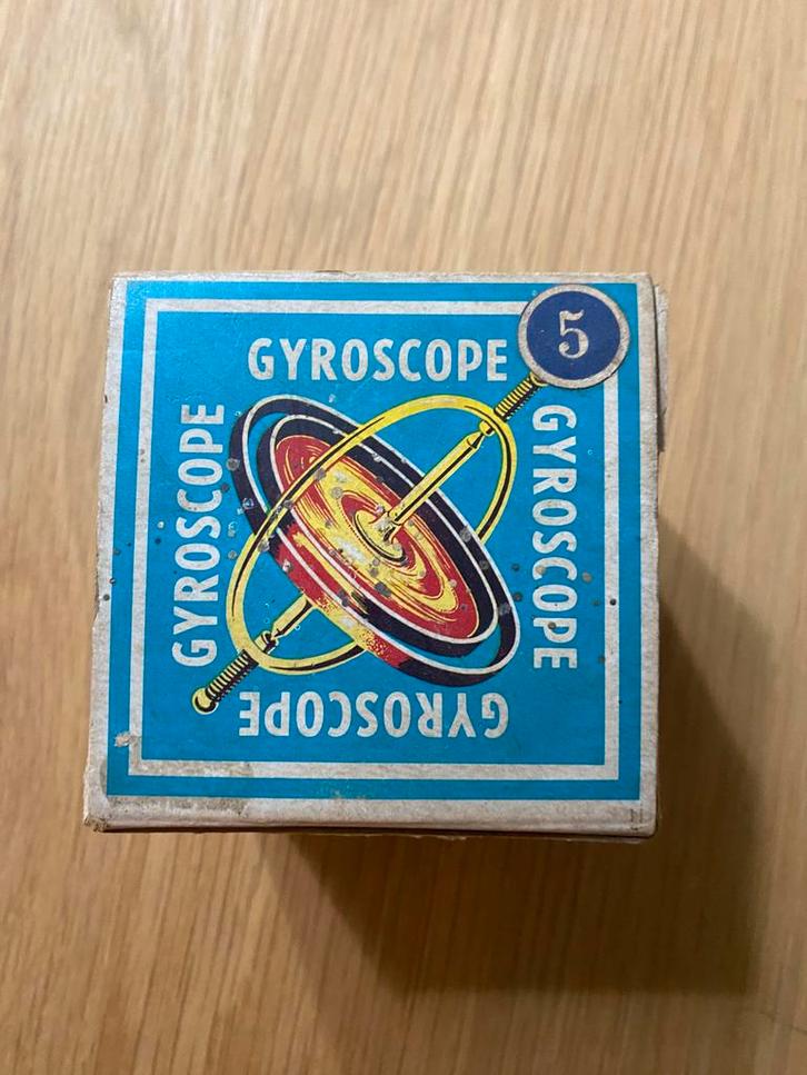 Gyroscoop uit de jaren 50 van Eureka, Antiek en Kunst, Antiek | Speelgoed, Ophalen of Verzenden