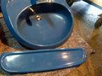 vintage wastafel lavabo + aflegbord Villeroy Boch 70er, Ophalen, Huis en Inrichting