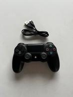 Zwart ps4 ps5 controller, Games en Spelcomputers, Ophalen of Verzenden, Zo goed als nieuw, Controller