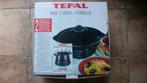 Multiwok + fondue, Tefal, in goede staat, Ophalen of Verzenden, Gebruikt