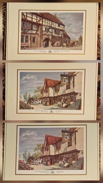 Vintage set van 3 grote Pimpernel   beschikbaar voor biedingen