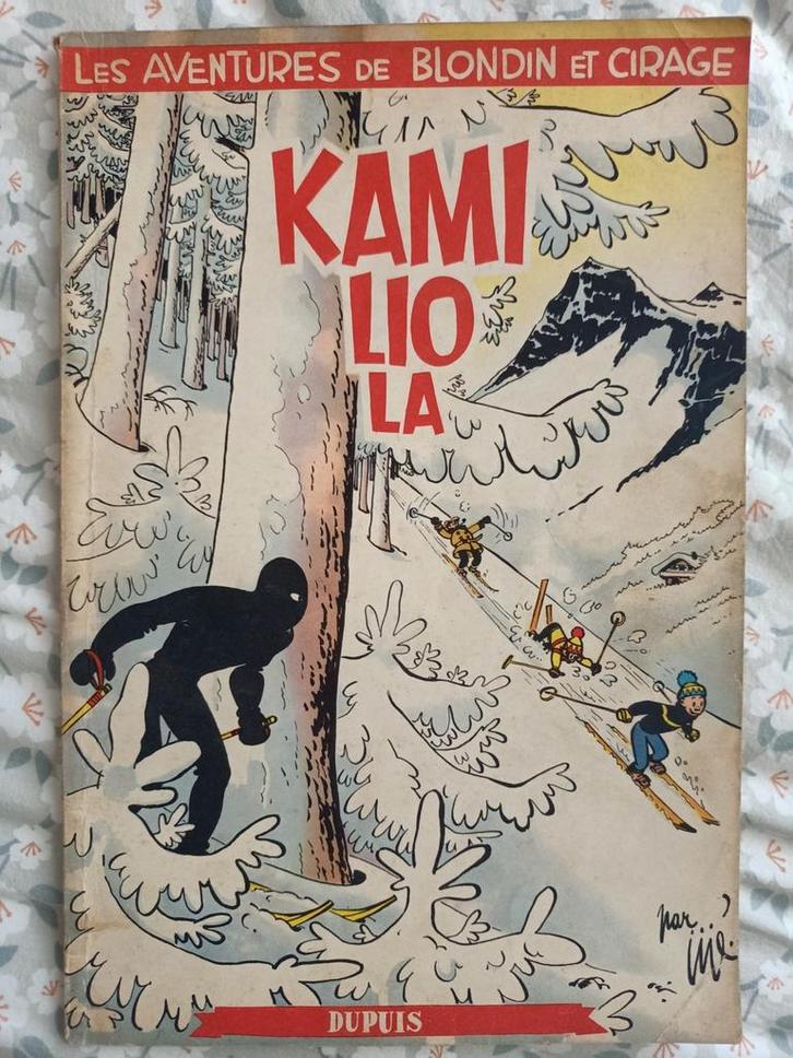 Blondin et Cirage édition originale, Livres, BD, Utilisé, Enlèvement ou Envoi