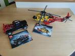 lego technic 2 sets (9396) + (9395), Ophalen, Gebruikt, Complete set, Lego