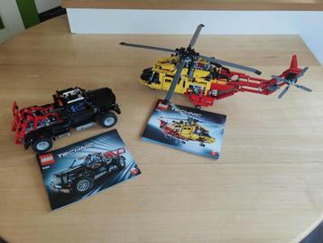 lego technic 2 sets (9396) + (9395)  beschikbaar voor biedingen