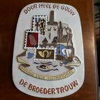 Broedertrouw postpersoneel bpost keramiek Vermeire Oostende, Ophalen of Verzenden