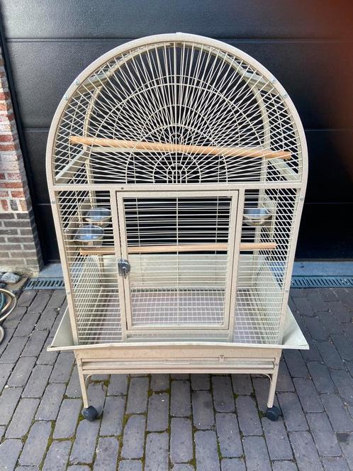 Vogelkooi op wieltjes, Dieren en Toebehoren, Vogels | Hokken en Kooien, Gebruikt, Vogelkooi, Ophalen