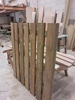 Stevige poort, Tuin en Terras, Schuttingen, Ophalen, Zo goed als nieuw, Hout