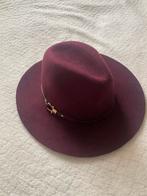 Chapeau bordeaux en laine Taille unique, Kleding | Dames, Hoeden en Petten, Ophalen, Zo goed als nieuw, Hoed