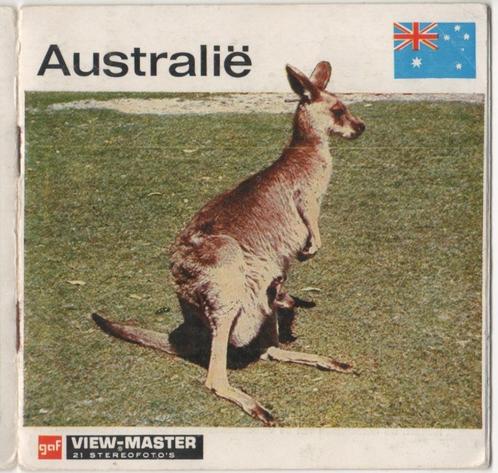 View-master Australia Australië B 299 NL, Antiek en Kunst, Antiek | Speelgoed, Ophalen of Verzenden