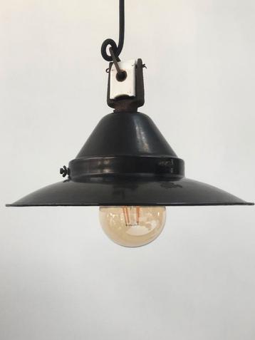 Emaille hanglamp 