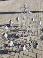 Kroonluchter, Huis en Inrichting, Lampen | Kroonluchters, Ophalen, Gebruikt, Metaal, Landelijk