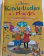 Boek met cd De vrolijkste kinderliedjes en rijmpjes, Livres, Livres audio & Audiolivres, Enlèvement, Enfant, CD