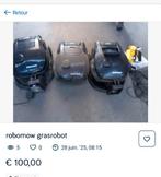 Grasrobot, Ophalen, Gebruikt