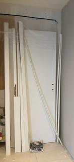 Porte intérieure NEUVE entièrement blanche, Neuf, Porte intérieure, Enlèvement, 80 à 100 cm