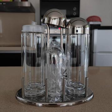 NIEUW geschenkset BergHOFF peper/zout/olie set beschikbaar voor biedingen