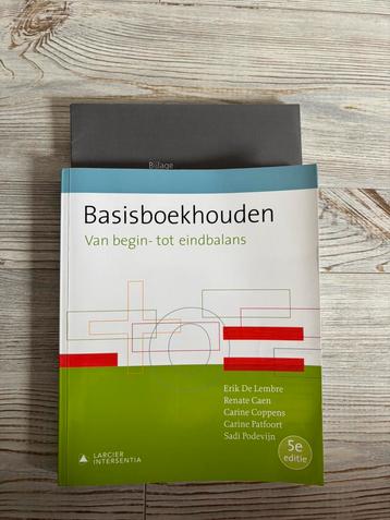 Basisboekhouden – Van begin tot eindbalans (5ᵉ editie) beschikbaar voor biedingen