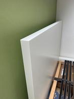 Wit Eenpersoonsbed IKEA met lattenbodem, Huis en Inrichting, Slaapkamer | Bedden, Ophalen, Eenpersoons, Wit, Zo goed als nieuw