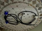 3 VGA monitor kabels – zwart - 1.5 meter - per lot 10€, Computers en Software, Pc- en Netwerkkabels, Ophalen of Verzenden, Nieuw