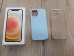 2 beschermhoesjes + origineel Apple doosje iPhone 12, Ophalen of Verzenden, Gebruikt, IPhone 12, Frontje of Cover