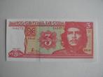 Bankbiljet Cuba-3 pesos 2005 Che Guevara-munt, Postzegels en Munten, Verzenden