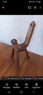 2 chaise brutaliste espagnole, Antiquités & Art, Enlèvement