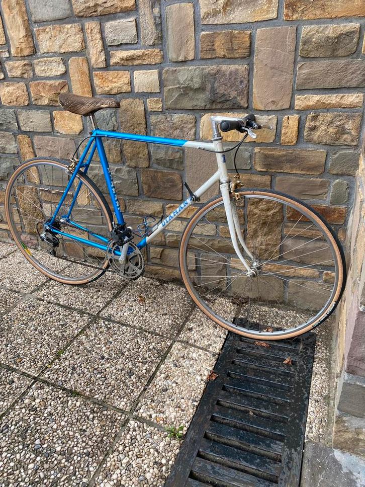 Retro koersfiets recht stuur, Fietsen en Brommers, Fietsen | Racefietsen, Zo goed als nieuw, Ophalen