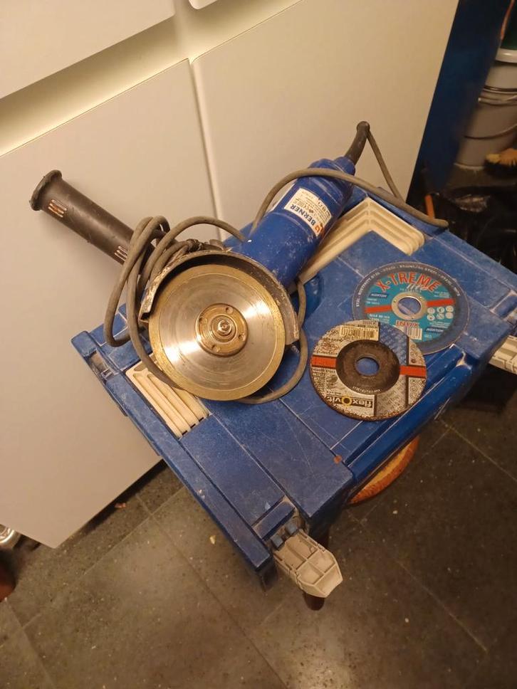 Slijpschijf Berner diamantschijf 2schijven koffer pr28euro, Doe-het-zelf en Bouw, Gereedschap | Slijpmachines, Ophalen of Verzenden