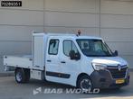 Renault Master 145PK Open Laadbak Dubbellucht 3,5t Trekhaak, Auto's, Stof, Gebruikt, 4 cilinders, Wit