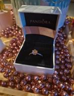 Pandora Roze Glinsterende Kroon Solitaire-ring, Bijoux, Sacs & Beauté, Bagues, Avec pierre précieuse, Or, Rose, Femme