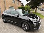 Kia Niro Sense PHEV 6DCT full option 3j waarborg, Auto's, Kia, 4 cilinders, 1600 cc, Zwart, Leder