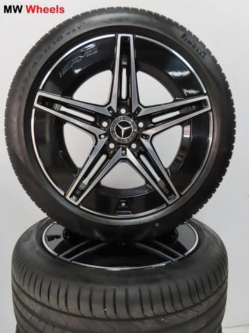 Mercedes C klasse W206 AMG 18 inch velgen met zomerbanden beschikbaar voor biedingen
