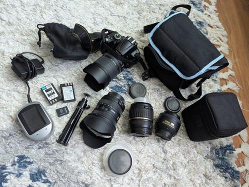 Nikon D5000 + 18-105 VR / 18-200 / 35mm F1.8 / 10-20mm F3., Audio, Tv en Foto, Foto | Lenzen en Objectieven, Zo goed als nieuw