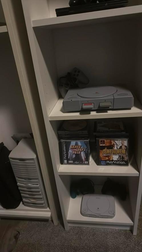 PS1 fat + slim met 100+ games, Games en Spelcomputers, Games | Sony PlayStation 1, Zo goed als nieuw, Ophalen of Verzenden
