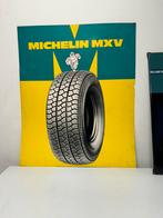 Michelin oude reclame plaat 1983, Verzamelen, Ophalen of Verzenden, Gebruikt, Reclamebord