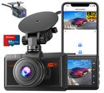 Dashcam Voiture 2.5K + Caméra de Recul 1080P wifi Neuve, Ophalen of Verzenden, Nieuw