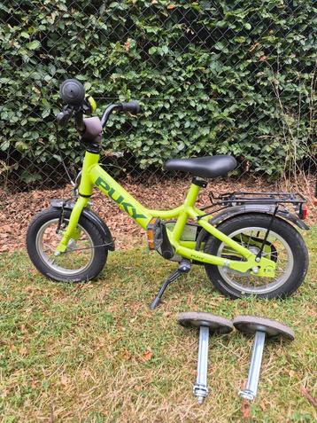 Puky Youke 12" avec roues d'entraînement, Stabilisateurs, Puky, Comme neuf, Enlèvement