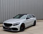 Mercedes c63 S AMG Lichte vracht, Auto's, Mercedes-Benz, Automaat, Zwart, Trekhaak, Particulier