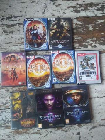 Jeux PC Lot de jeux PC disponible aux enchères