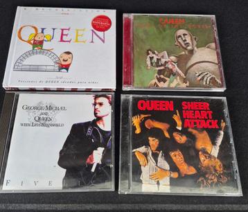 Queen 4 originele cd's in perfecte staat  beschikbaar voor biedingen