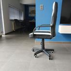 Chaise de bureau noire et blanche (junior) NEW, Neuf, Enlèvement, Ergonomique, Chaise de bureau