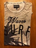 Cars Jeans - Tshirt Waves Surf, Kleding | Heren, T-shirts, Maat 56/58 (XL), Ophalen of Verzenden, Zo goed als nieuw, Cars jeans