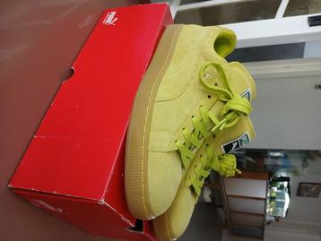 Puma suede "lime green" 42,5 beschikbaar voor biedingen