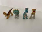 4 kleine grappige dino’s dinosaurus speelgoed, Verzamelen, Poppetjes en Figuurtjes, Ophalen of Verzenden, Zo goed als nieuw